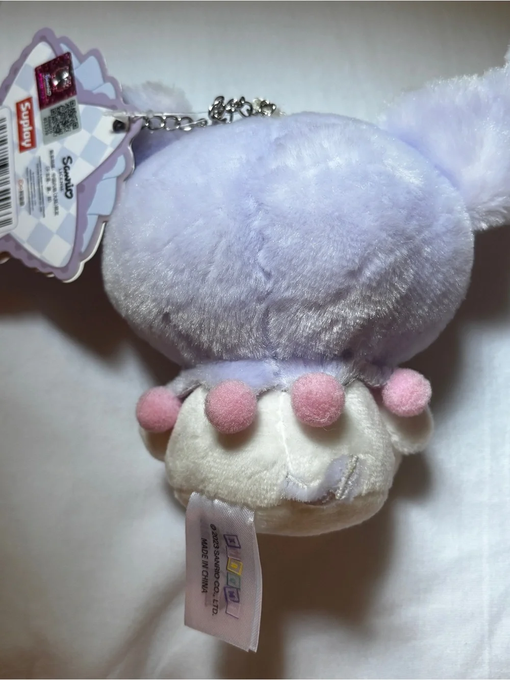 Light purple Kuromi Keychain